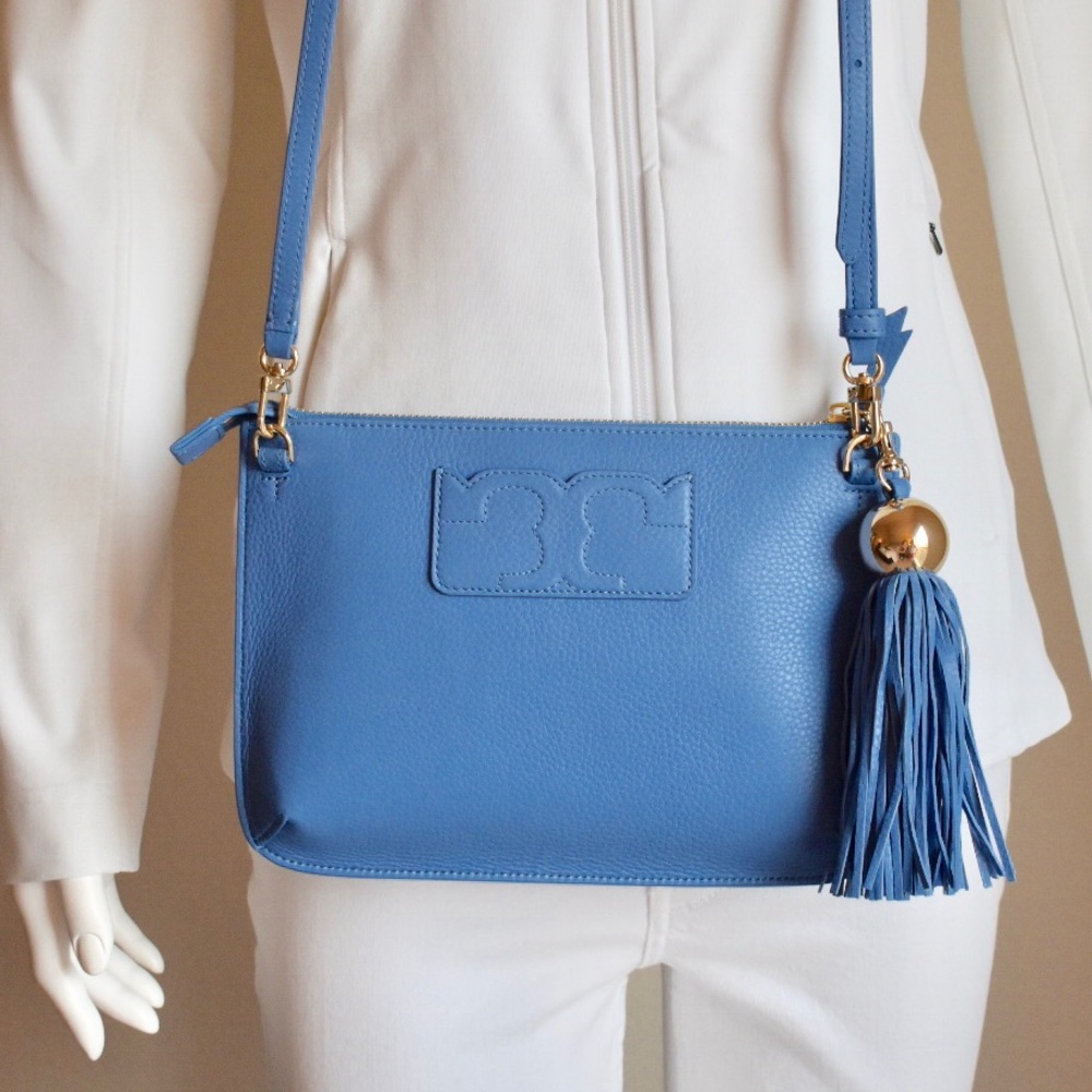TORY BURCH TASSEL CROSSBODY BAG - Picture 2 of 8
